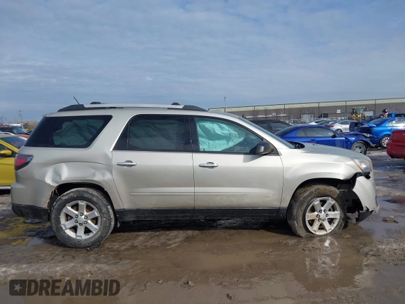 2014 GMC Acadia SLE with VIN 1GKKRPKDXEJ275808, listed as a IAAI auction lot 41615251 with 158,858 mi miles. Bid and sale history available at carsss.com. Image 13.