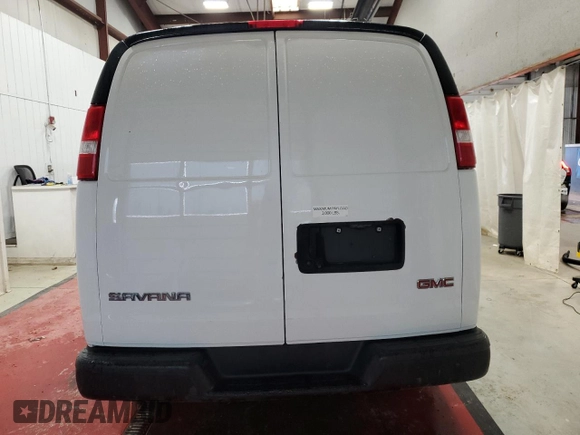 2020 GMC Savana Cargo with VIN 1GTW7BFP4L1263712, listed as a Copart auction lot 55313515 with 160,260 mi miles and Clean Title. Bid and sale history available at carsss.com. Image 6.