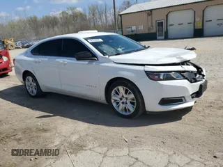 2016 Chevrolet Impala LS with VIN 2G11X5SA8G9125825, listed as a Copart auction lot 52312695 with 78,719 mi miles and Salvage title. Bid and sale history available at DreamBid. Image 4.