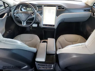 2012 Tesla Model S Performance with VIN 5YJSA1DP2CFP01454, listed as a Copart auction lot 53503025 with 116,636 mi miles and Salvage Title. Bid and sale history available at carsss.com. Image 8.