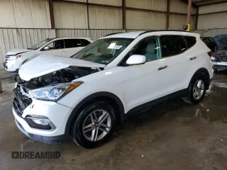 2017 Hyundai Santa Fe 2.4L with VIN 5NMZUDLB6HH030454, listed as a Copart auction lot 61783355 with 88,161 mi miles and Salvage title. Bid and sale history available at DreamBid. Image 1.