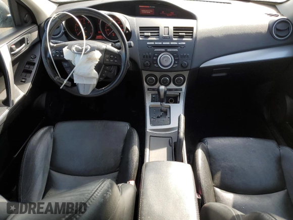 2011 Mazda 3 S Grand Touring with VIN JM1BL1W6XB1417348, listed as a Copart auction lot 50044175 with 98,458 mi miles and Salvage Title. Bid and sale history available at DreamBid. Image 8.