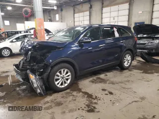 2019 Kia Sorento LX with VIN 5XYPGDA59KG549284, listed as a Copart auction lot 86268094 with 79,497 mi miles and Salvage Title. Bid and sale history available at DreamBid. Image 1.