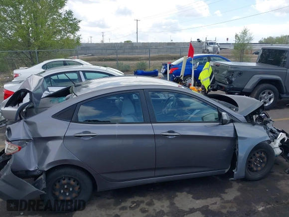 2015 Hyundai Accent GLS with VIN KMHCT4AE8FU825898, listed as a IAAI auction lot 42066640 with 79,593 mi miles and . Bid and sale history available at DreamBid. Image 13.