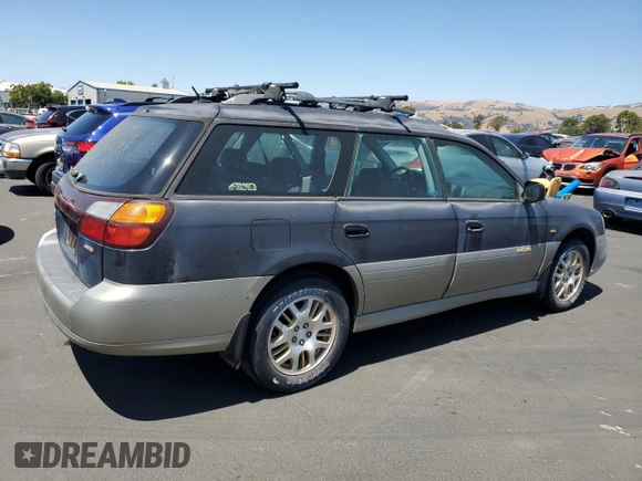 2003 Subaru Legacy Outback VDC with VIN 4S3BH896037629261, listed as a Copart auction lot 65393915 with 25,753 mi miles and Clean title. Bid and sale history available at DreamBid. Image 3.