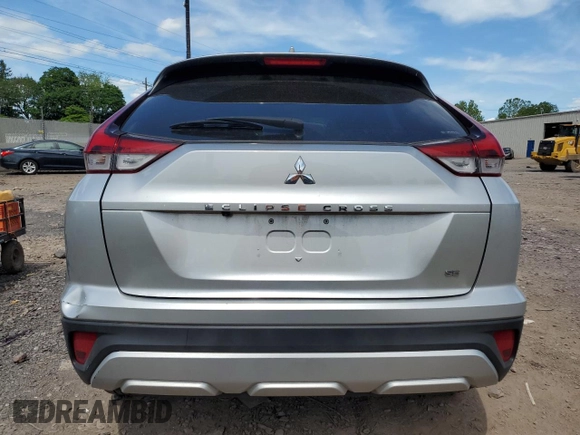 2023 Mitsubishi Eclipse Cross SE with VIN JA4ATWAA0PZ034008, listed as a Copart auction lot 57229795 with 31,713 mi miles and Salvage title. Bid and sale history available at DreamBid. Image 6.