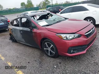 2023 Subaru Impreza Premium с VIN 4S3GTAV64P3715705, выставлен на аукционе IAAI как лот 42126525 с пробегом 14 600 миль миль и . История ставок и продаж доступна на DreamBid. Изображение 1.