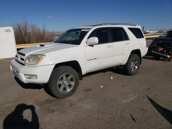 2005 Toyota 4Runner SR5 with VIN JTEBU14R950062303, listed as a Copart auction lot 49612285 with 170,314 mi miles and Salvage Title. Bid and sale history available at carsss.com. Image 1.