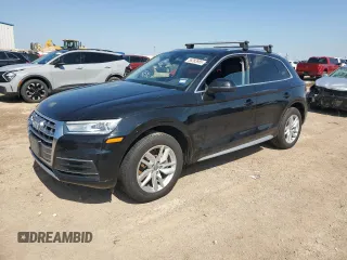 2020 Audi Q5 Premium with VIN WA1ANAFY8L2034800, listed as a Copart auction lot 56283985 with 121,952 mi miles and Salvage title. Bid and sale history available at DreamBid. Image 1.
