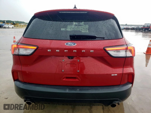 2021 Ford Escape SE with VIN 1FMCU0G67MUB31626, listed as a Copart auction lot 55965035 with 22,865 mi miles and Salvage title. Bid and sale history available at DreamBid. Image 6.