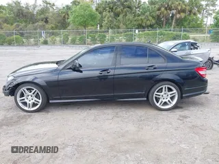 2009 Mercedes-Benz C-Class 3.5L Sport with VIN WDDGF56X89R046740, listed as a IAAI auction lot 41931300 with 150,627 mi miles. Bid and sale history available at carsss.com. Image 14.