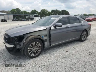 2015 Hyundai Genesis 3.8L z VIN KMHGN4JE5FU102778, wystawiony jako Copart lot #57438065 z przebiegiem 93 301 mil mil oraz Szkody całkowita. Historia ofert i sprzedaży dostępna na DreamBid. Obrazek 1.
