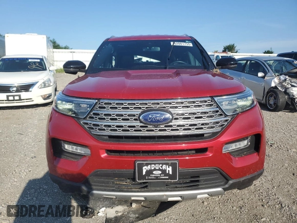 2020 Ford Explorer Limited z VIN 1FMSK8FH9LGC05967, wystawiony jako Copart lot #62001755 z przebiegiem 56 592 mil mil oraz Szkoda całkowita • Salvage title. Historia ofert i sprzedaży dostępna na DreamBid. Obrazek 5.
