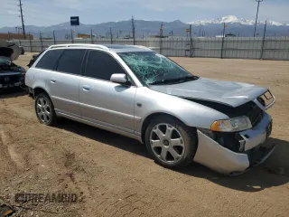 2002 Audi S4 z VIN WAUXD68D32A000646, wystawiony jako Copart lot #52432765 z przebiegiem 124 000 mil mil oraz Szkoda całkowita • Salvage title. Historia ofert i sprzedaży dostępna na DreamBid. Obrazek 4.