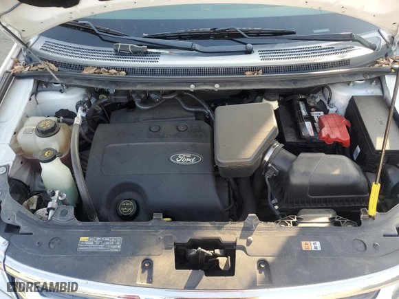 2014 Ford Edge SEL with VIN 2FMDK3JC7EBA29938, listed as a Copart auction lot 49632115 with 126,657 mi miles and Salvage Title. Bid and sale history available at carsss.com. Image 12.