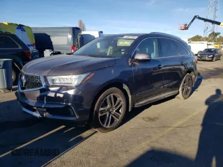 2017 Acura MDX Advance z VIN 5FRYD4H9XHB028644, wystawiony jako Copart lot #41637605 z przebiegiem 82 830 mil mil oraz Szkoda całkowita • Salvage title. Historia ofert i sprzedaży dostępna na DreamBid. Obrazek 1.