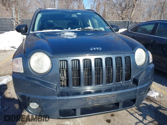 2007 Jeep Compass Sport with VIN 1J8FF47WX7D193781, listed as a IAAI auction lot 41348538 with 193,365 mi miles. Bid and sale history available at carsss.com. Image 6.