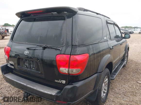 2007 Toyota Sequoia SR5 with VIN 5TDZT34A87S296251, listed as a IAAI auction lot 42025210 with 259,893 mi miles. Bid and sale history available at carsss.com. Image 4.