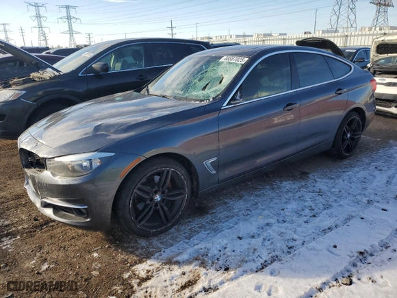 2014 BMW 3 Series Gran Turismo 328i xDrive with VIN WBA3X5C58ED559287, listed as a Copart auction lot 88887025 with 92,208 mi miles and Salvage Title. Bid and sale history available at carsss.com. Image 1.