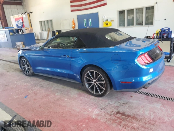 2019 Ford Mustang EcoBoost with VIN 1FATP8UH8K5149596, listed as a Copart auction lot 64759065 with 56,011 mi miles and Salvage title. Bid and sale history available at DreamBid. Image 2.