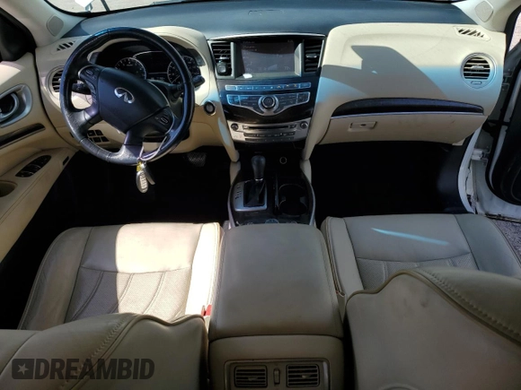2015 Infiniti QX60 z VIN 5N1AL0MM5FC542030, wystawiony jako Copart lot #56433615 z przebiegiem 77 163 mil mil oraz Szkoda całkowita • Salvage title. Historia ofert i sprzedaży dostępna na DreamBid. Obrazek 8.