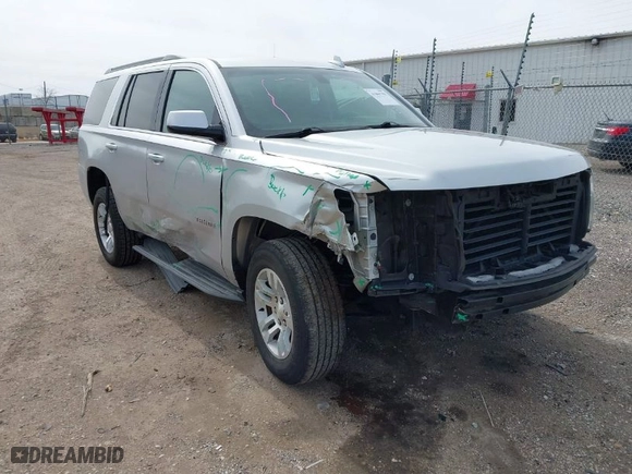2017 Chevrolet Tahoe LS with VIN 1GNSCAKC6HR116198, listed as a IAAI auction lot 41861759 with 173,102 mi miles. Bid and sale history available at carsss.com. Image 1.
