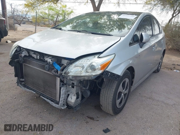 2012 Toyota Prius One with VIN JTDKN3DU3C1488383, listed as a IAAI auction lot 41937795 with 150,051 mi miles. Bid and sale history available at carsss.com. Image 6.