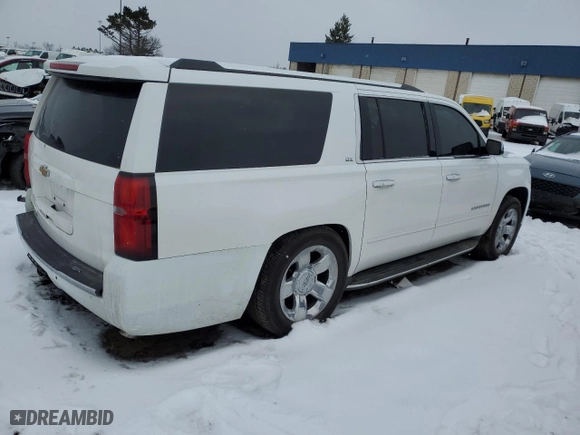 2016 Chevrolet Suburban LTZ with VIN 1GNSKJKC1GR119253, listed as a Copart auction lot 87615555 with 138,753 mi miles and Clean Title. Bid and sale history available at carsss.com. Image 3.