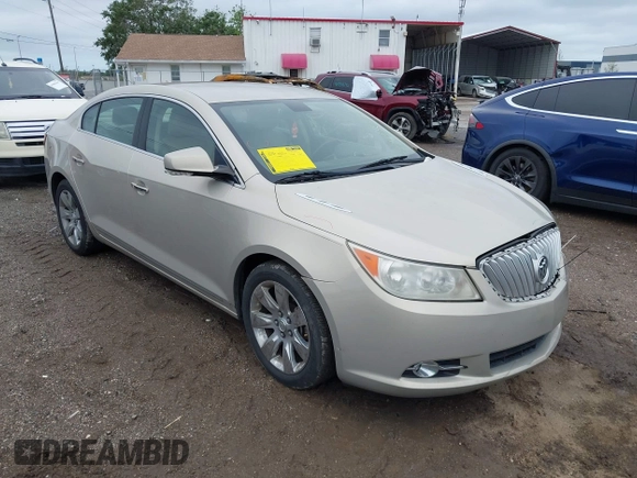 2011 Buick LaCrosse CXS with VIN 1G4GE5ED4BF301990, listed as a IAAI auction lot 41987714 with 144,554 mi miles and . Bid and sale history available at DreamBid. Image 1.