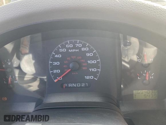 2005 Ford F-150 STX with VIN 1FTRX14W15NB53391, listed as a Copart auction lot 50452905 with 169,403 mi miles and Salvage Title. Bid and sale history available at carsss.com. Image 8.