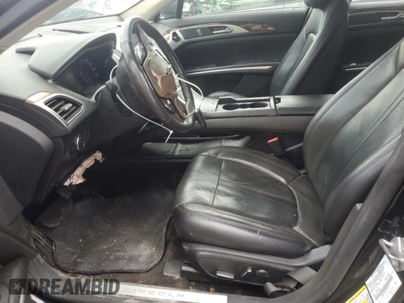 2014 Lincoln MKZ with VIN 3LN6L2G90ER819353, listed as a Copart auction lot 54558945 with 221,912 mi miles and Salvage Title. Bid and sale history available at DreamBid. Image 7.
