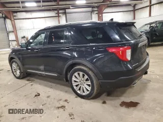 2020 Ford Explorer Limited with VIN 1FMSK8FH7LGA44275, listed as a Copart auction lot 46861555 with 118,003 mi miles and Salvage Title. Bid and sale history available at carsss.com. Image 2.