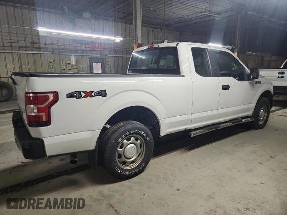 2018 Ford F-150 XL z VIN 1FTFX1E57JFD55486, wystawiony jako Copart lot #60833095 z przebiegiem 106 487 mil mil oraz Czysty tytuł • Clean title. Historia ofert i sprzedaży dostępna na DreamBid. Obrazek 3.