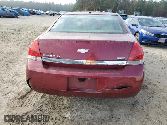2010 Chevrolet Impala LT with VIN 2G1WB5EK2A1206866, listed as a Copart auction lot 84526614 with 156,026 mi miles and Salvage Title. Bid and sale history available at DreamBid. Image 6.