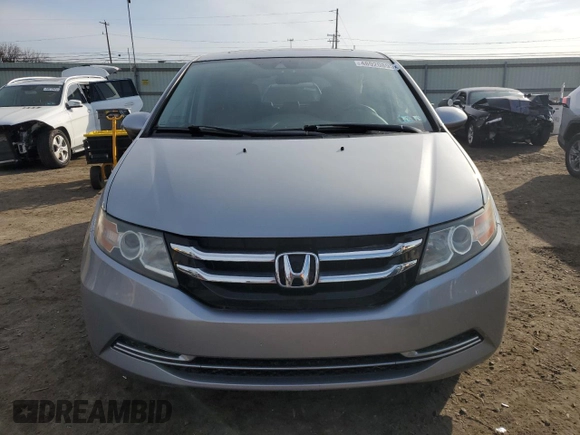 2016 Honda Odyssey EX-L with VIN 5FNRL5H69GB079216, listed as a Copart auction lot 48920895 with 65,289 mi miles and Salvage Title. Bid and sale history available at carsss.com. Image 5.