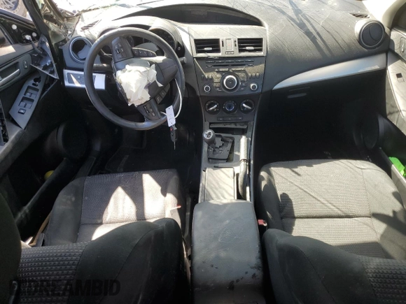 2013 Mazda 3 i Sport with VIN JM1BL1U77D1751321, listed as a Copart auction lot 47284415 with Not Provided miles and Salvage Title. Bid and sale history available at DreamBid. Image 8.