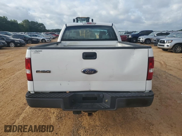 2008 Ford F-150 STX with VIN 1FTRX12W98FA48602, listed as a Copart auction lot 54356605 with 132,782 mi miles and Clean title. Bid and sale history available at DreamBid. Image 6.