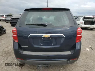 2017 Chevrolet Equinox LS with VIN 2GNALBEK2H1524453, listed as a Copart auction lot 53070015 with 0 mi miles and Salvage Title. Bid and sale history available at carsss.com. Image 6.