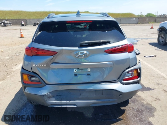 2019 Hyundai Kona SEL with VIN KM8K62AA9KU282916, listed as a IAAI auction lot 42086109 with 59,288 mi miles. Bid and sale history available at carsss.com. Image 6.