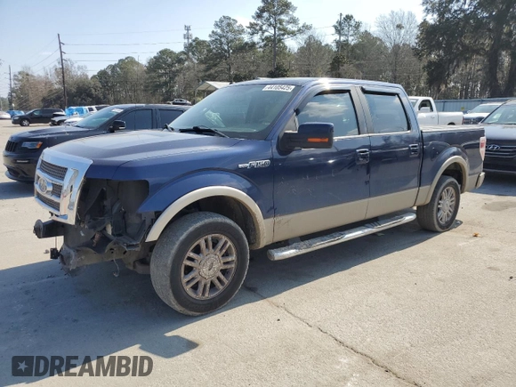 2009 Ford F-150 XL with VIN 1FTPW12VX9FA74998, listed as a Copart auction lot 44105425 with 160,244 mi miles and Salvage Title. Bid and sale history available at carsss.com. Image 1.