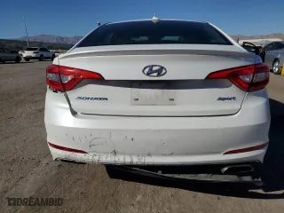 2016 Hyundai Sonata 2.4L Sport with VIN 5NPE34AFXGH397320, listed as a Copart auction lot 73363324 with 75,045 mi miles and Salvage Title. Bid and sale history available at carsss.com. Image 6.