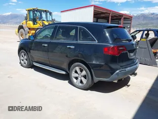 2013 Acura MDX Tech Pkg with VIN 2HNYD2H33DH503891, listed as a IAAI auction lot 42184045 with 141,767 mi miles. Bid and sale history available at carsss.com. Image 3.