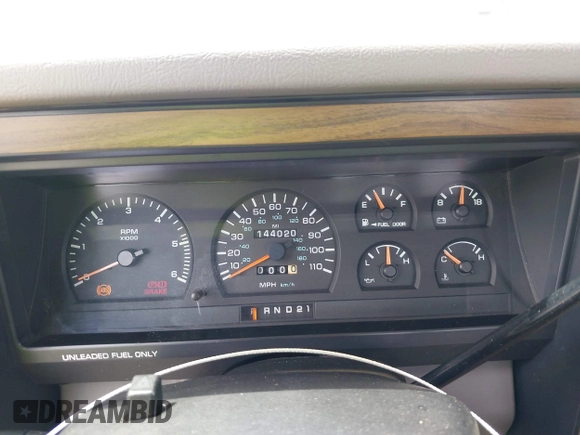 1996 Dodge Dakota z VIN 1B7GL23X2TS583075, wystawiony jako IAAI lot #42049233 z przebiegiem 144 020 mil mil oraz . Historia ofert i sprzedaży dostępna na DreamBid. Obrazek 7.