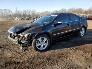 2005 Acura RL with VIN JH4KB16535C013020, listed as a Copart auction lot 48558635 with 138,106 mi miles and Salvage Title. Bid and sale history available at carsss.com. Image 1.