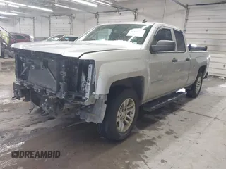 2014 Chevrolet Silverado 1500 LT with VIN 1GCVKREC1EZ343636, listed as a IAAI auction lot 41477466 with 142,194 mi miles. Bid and sale history available at carsss.com. Image 2.