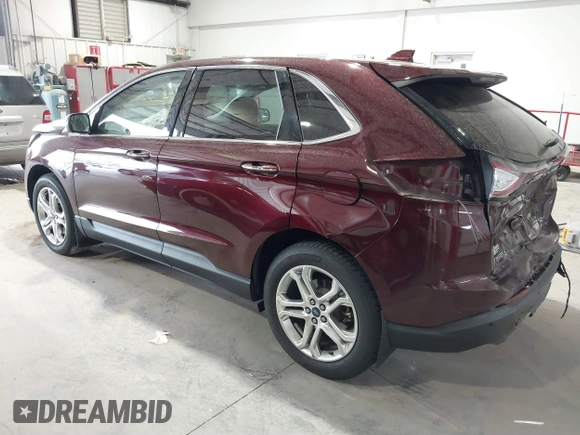 2018 Ford Edge Titanium with VIN 2FMPK4K89JBC18923, listed as a IAAI auction lot 41879343 with 75,683 mi miles. Bid and sale history available at carsss.com. Image 3.