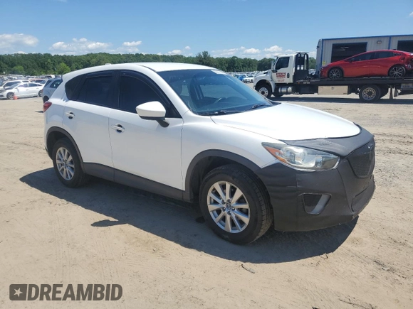 2013 Mazda CX-5 Sport with VIN JM3KE2BE4D0109296, listed as a Copart auction lot 55575555 with 130,112 mi miles and Salvage title. Bid and sale history available at DreamBid. Image 4.