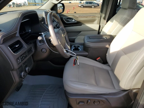 2022 Chevrolet Tahoe LT with VIN 1GNSCNKD3NR365179, listed as a Copart auction lot 82892144 with 53,447 mi miles and Salvage Title. Bid and sale history available at carsss.com. Image 7.
