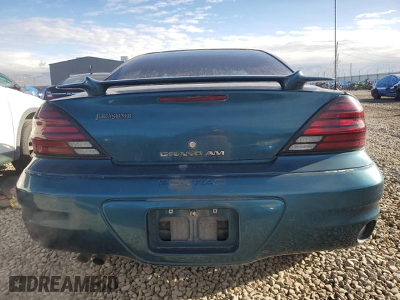 2003 Pontiac Grand Am SE2 with VIN 1G2NG52E43M529928, listed as a Copart auction lot 85628894 with 185,062 mi miles and Salvage Title. Bid and sale history available at carsss.com. Image 6.