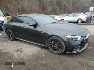 2019 Mercedes-Benz CLS with VIN WDD2J6BB7KA020448, listed as a Copart auction lot 47607135 with 52,212 mi miles and Salvage Title. Bid and sale history available at carsss.com. Image 4.
